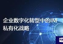 企业数字化转型中的IM私有化战略???解决方案//世耕通信  即时通讯(IM)私有化部署