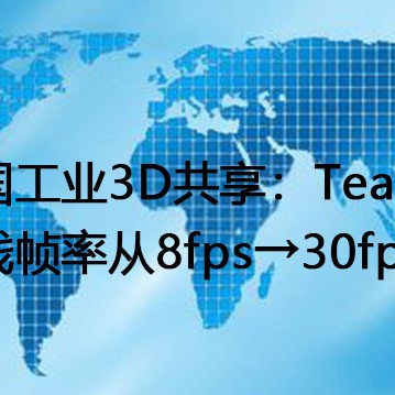 跨国工业3D共享：Teams专线帧率从8fps→30fp？？？解决方案//世耕通信全球办公专网