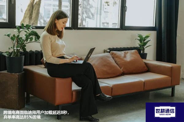 跨境电商面临迪拜用户加载延迟8秒,弃单率高达85%困境???解决方案//世耕通信全球办公专网