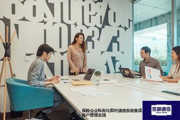 保险企业私有化即时通信系统集成客户管理实践？？？？解决方案//世耕通信  即时通讯（IM）私有化部署