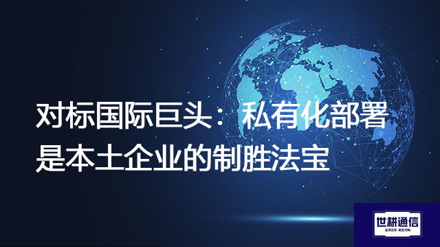 对标国际巨头：私有化部署是本土企业的制胜法宝？？？解决方案//世耕通信  即时通讯（IM）私有化部署