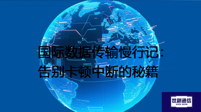 国际数据传输慢行记:告别卡顿中断的秘籍???解决方案//世耕通信全球办公专网 国际数据传输慢行记:告别卡顿中断的秘籍???解决方案//世耕通信全球办公专网